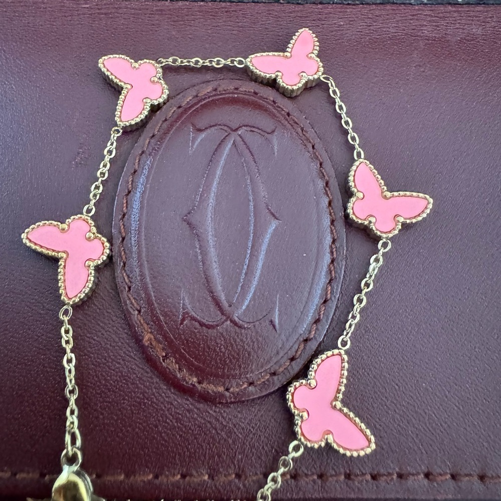 $2,500 Exclusive Lucky Butterfly God Bracelet 18k